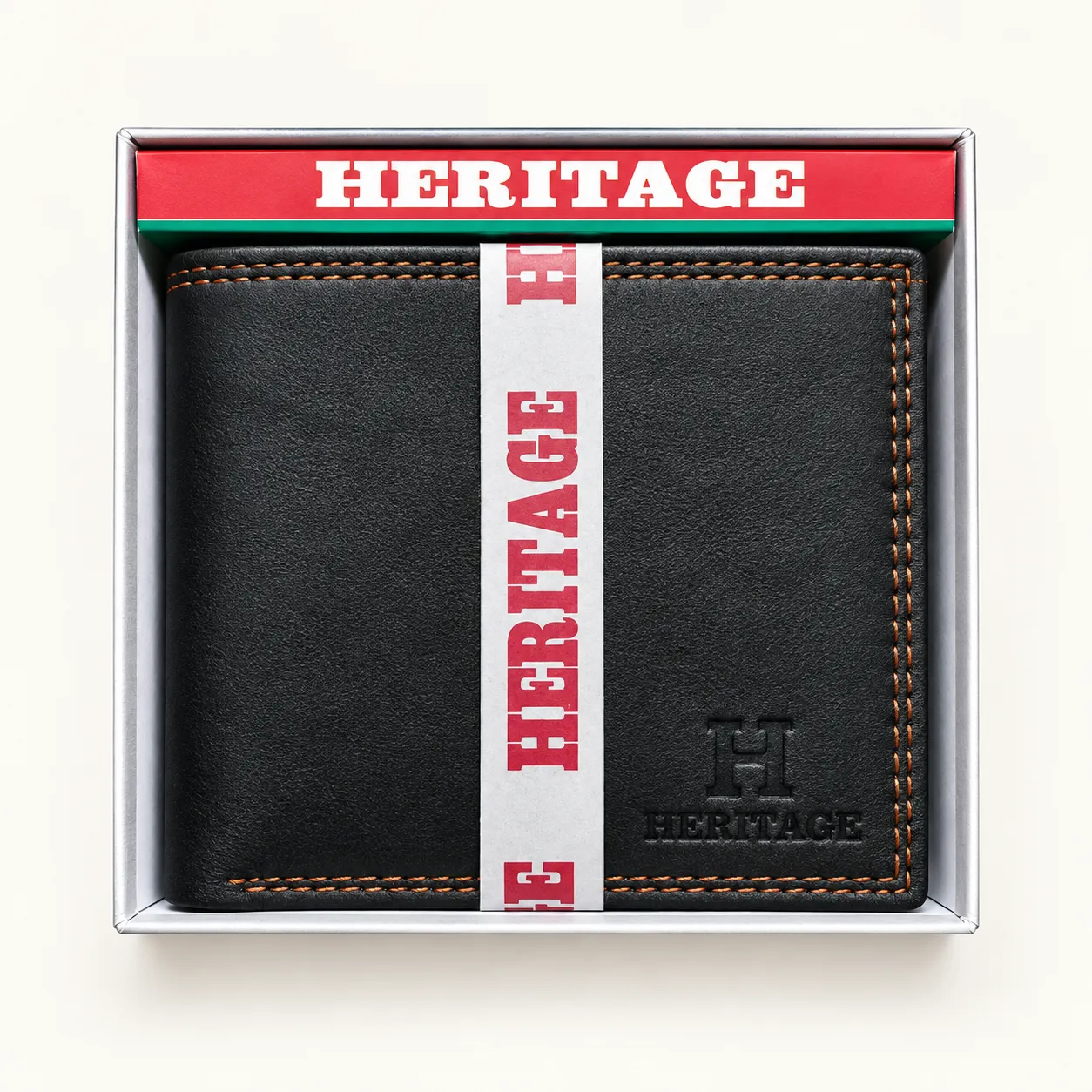 Heritage Classic Contrast-Stitched Bi-Fold Wallet - view 2